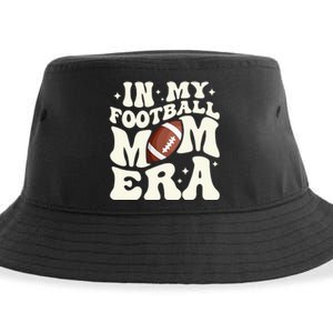 Retro In My Football Mom Era Football Mama Sustainable Bucket Hat