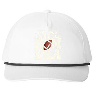 Retro In My Football Mom Era Football Mama Snapback Five-Panel Rope Hat