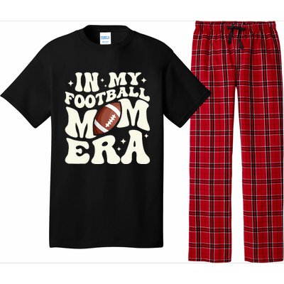 Retro In My Football Mom Era Football Mama Pajama Set