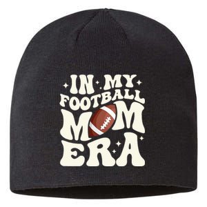 Retro In My Football Mom Era Football Mama Sustainable Beanie