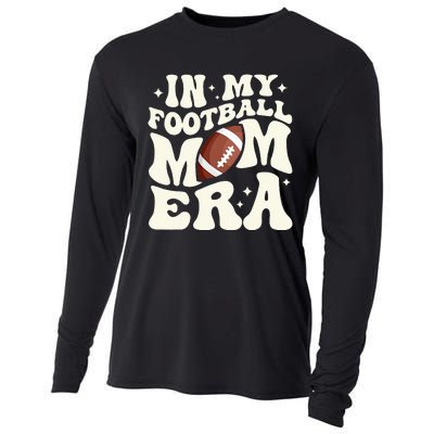 Retro In My Football Mom Era Football Mama Cooling Performance Long Sleeve Crew