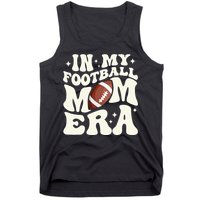 Retro In My Football Mom Era Football Mama Tank Top