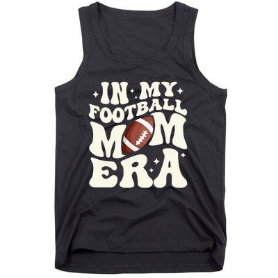 Retro In My Football Mom Era Football Mama Tank Top