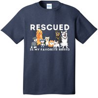 Rescued Is My Favorite Breed Animal Rescue T-Shirt