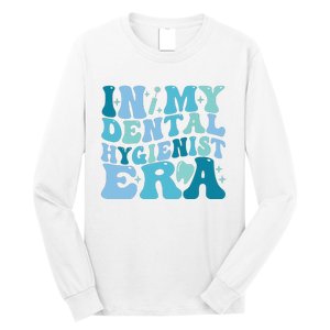 Retro In My Dental Hygienist Era Dentist Dental Student Long Sleeve Shirt