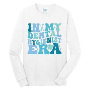 Retro In My Dental Hygienist Era Dentist Dental Student Tall Long Sleeve T-Shirt