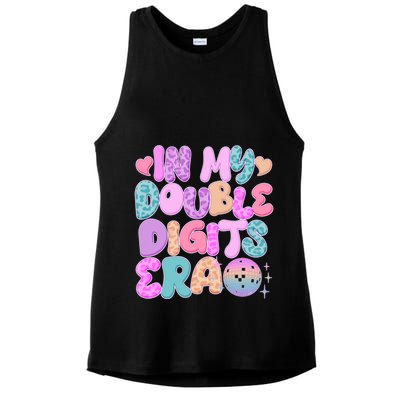 Retro In My Double Digits Era Ladies PosiCharge Tri-Blend Wicking Tank
