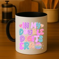 Retro In My Double Digits Era Mug