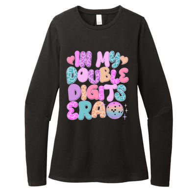 Retro In My Double Digits Era Womens CVC Long Sleeve Shirt