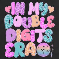Retro In My Double Digits Era Premium Pullover Hoodie
