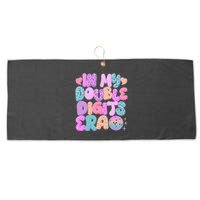 Retro In My Double Digits Era Large Microfiber Waffle Golf Towel