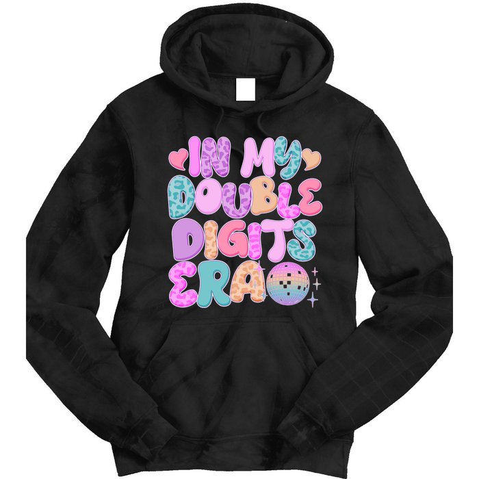 Retro In My Double Digits Era Tie Dye Hoodie