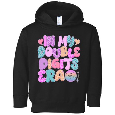 Retro In My Double Digits Era Toddler Hoodie