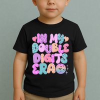 Retro In My Double Digits Era Toddler T-Shirt