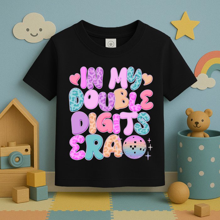 Retro In My Double Digits Era Toddler T-Shirt