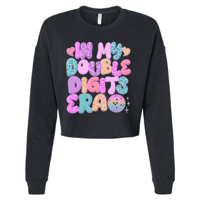 Retro In My Double Digits Era Cropped Pullover Crew