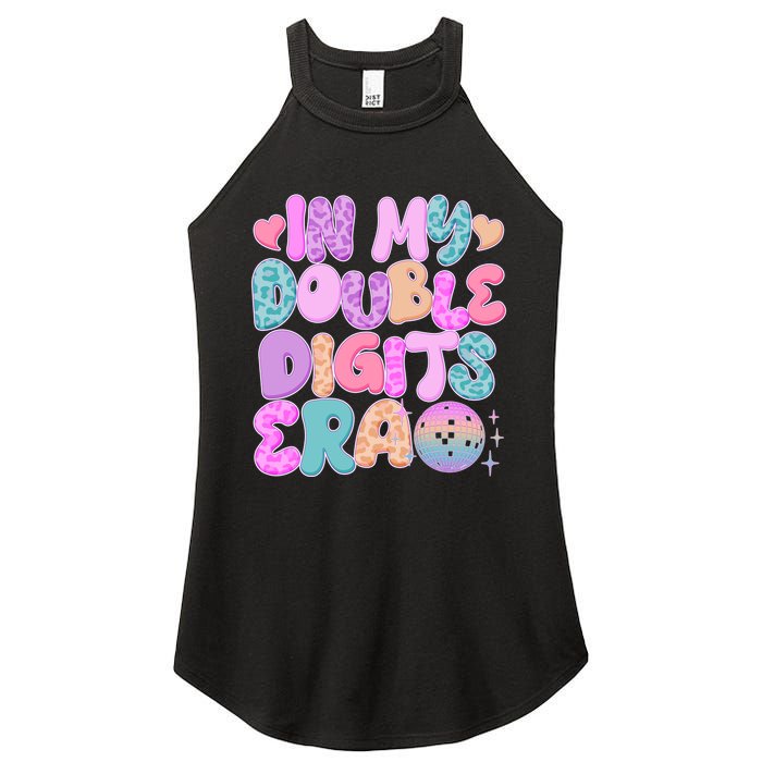 Retro In My Double Digits Era Women's Perfect Tri Rocker Tank