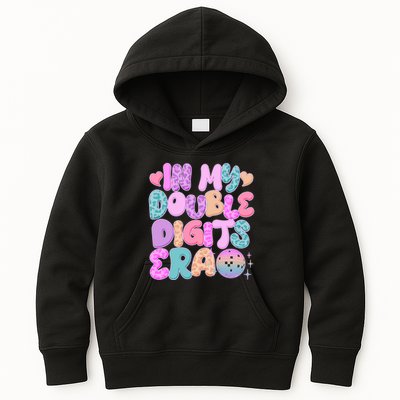 Retro In My Double Digits Era Kids Hoodie
