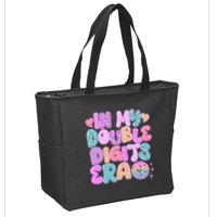 Retro In My Double Digits Era Zip Tote Bag