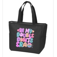 Retro In My Double Digits Era Zip Tote Bag