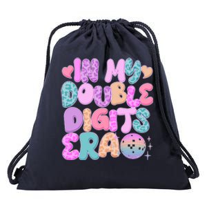 Retro In My Double Digits Era Drawstring Bag