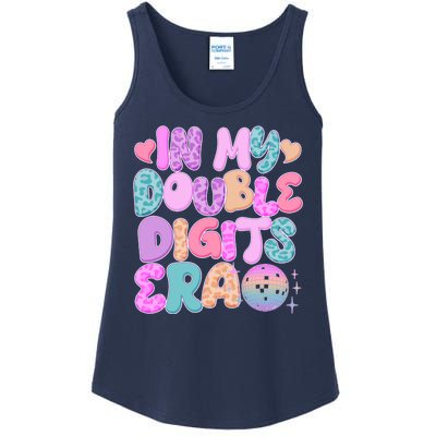 Retro In My Double Digits Era Ladies Essential Tank