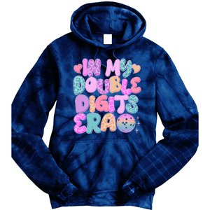 Retro In My Double Digits Era Tie Dye Hoodie