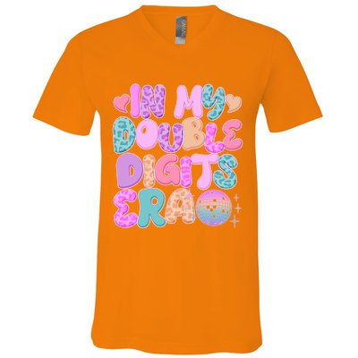 Retro In My Double Digits Era V-Neck T-Shirt