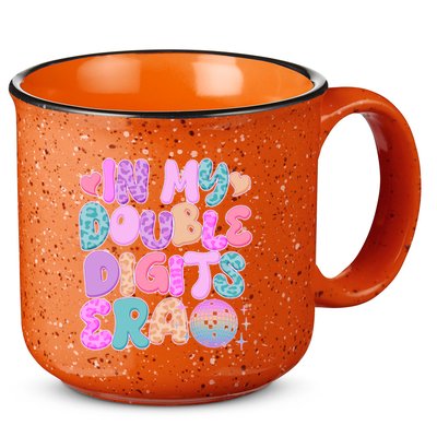 Retro In My Double Digits Era 15oz Campfire Ceramic Mug