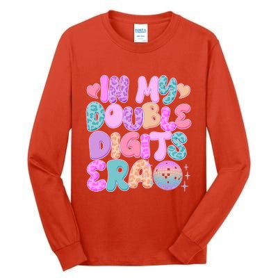 Retro In My Double Digits Era Tall Long Sleeve T-Shirt