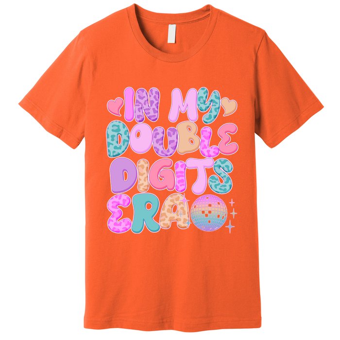 Retro In My Double Digits Era Premium T-Shirt