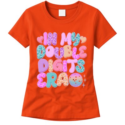 Retro In My Double Digits Era Womens T-Shirt