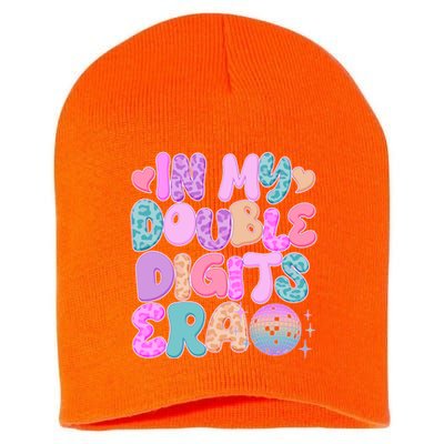 Retro In My Double Digits Era Short Acrylic Beanie