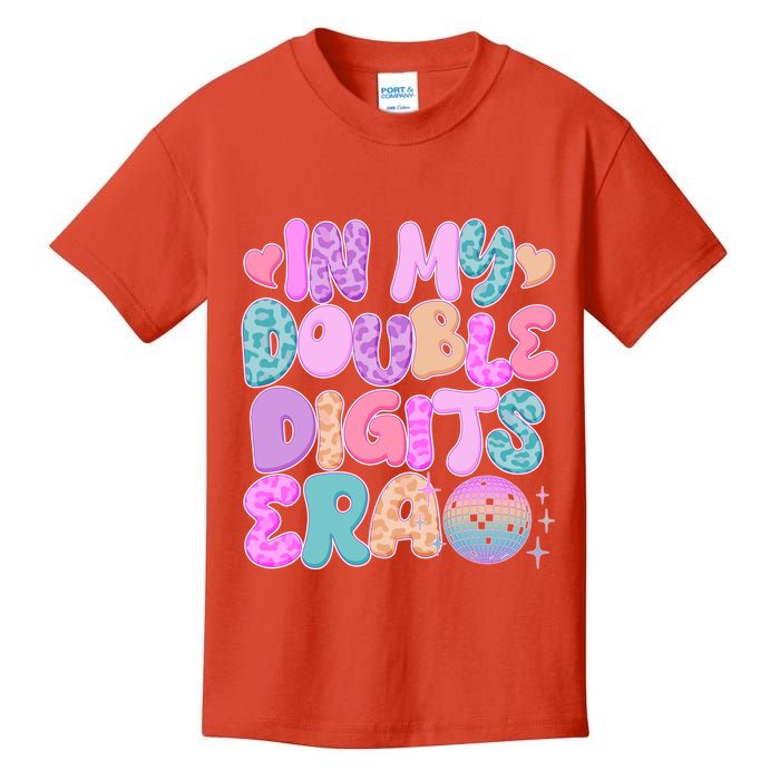 Retro In My Double Digits Era Kids T-Shirt