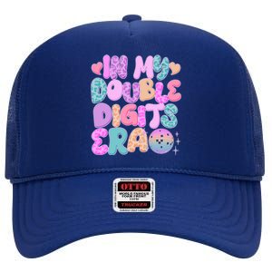 Retro In My Double Digits Era High Crown Mesh Back Trucker Hat