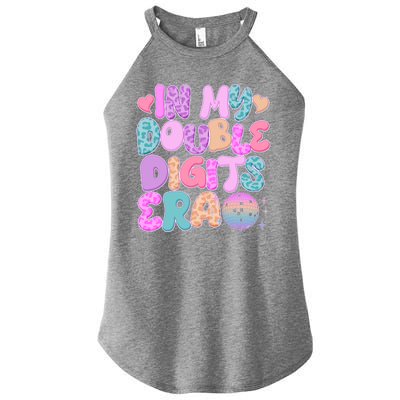 Retro In My Double Digits Era Women's Perfect Tri Rocker Tank