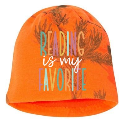 Reading Is My Favorite Gift Kati - Camo Knit Beanie