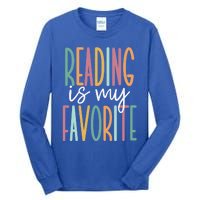 Reading Is My Favorite Gift Tall Long Sleeve T-Shirt