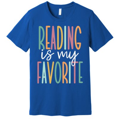 Reading Is My Favorite Gift Premium T-Shirt