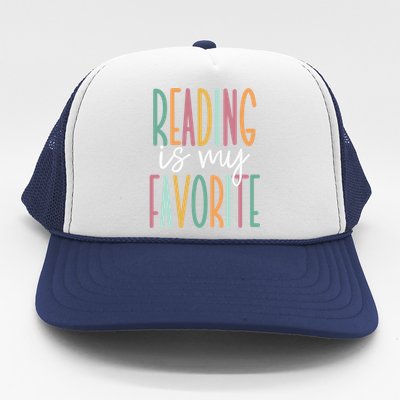 Reading Is My Favorite Gift Trucker Hat