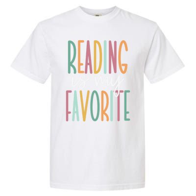 Reading Is My Favorite Gift Garment-Dyed Heavyweight T-Shirt