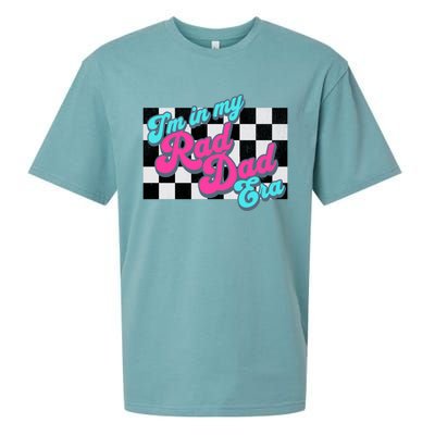 Retro In My Rad Dad Era Funny Dad Groovy Rad Dad Gift Sueded Cloud Jersey T-Shirt