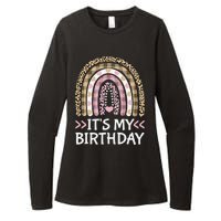 Rainbow It's My Birthday for Teens Girls Birthday Gift Womens CVC Long Sleeve Shirt