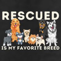 Rescued Is My Favorite Breed Animal Rescue Adult Drive Performance Visor