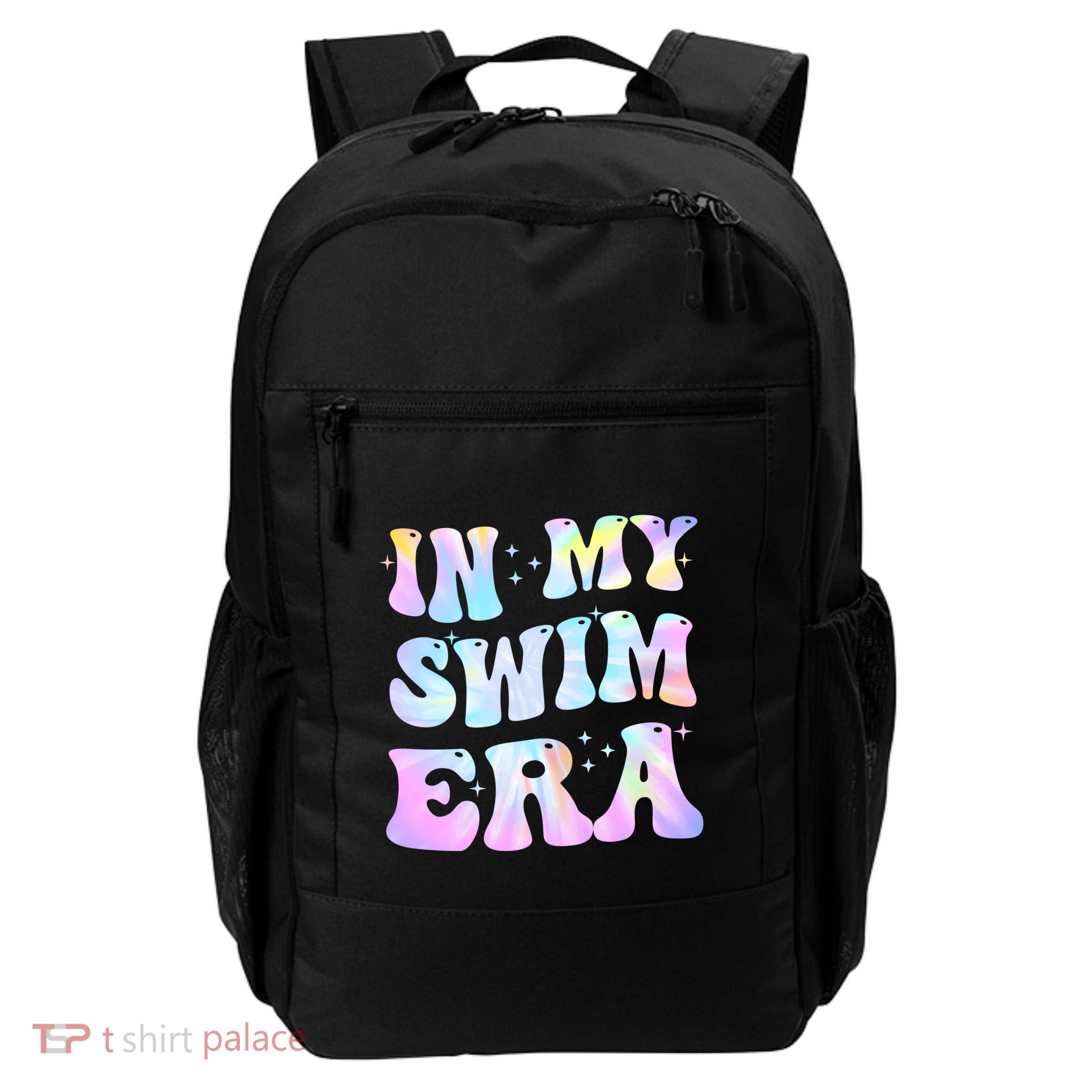 Retro In My Swim Era Swimming Swimmers Funny Gift Daily Commute Backpack