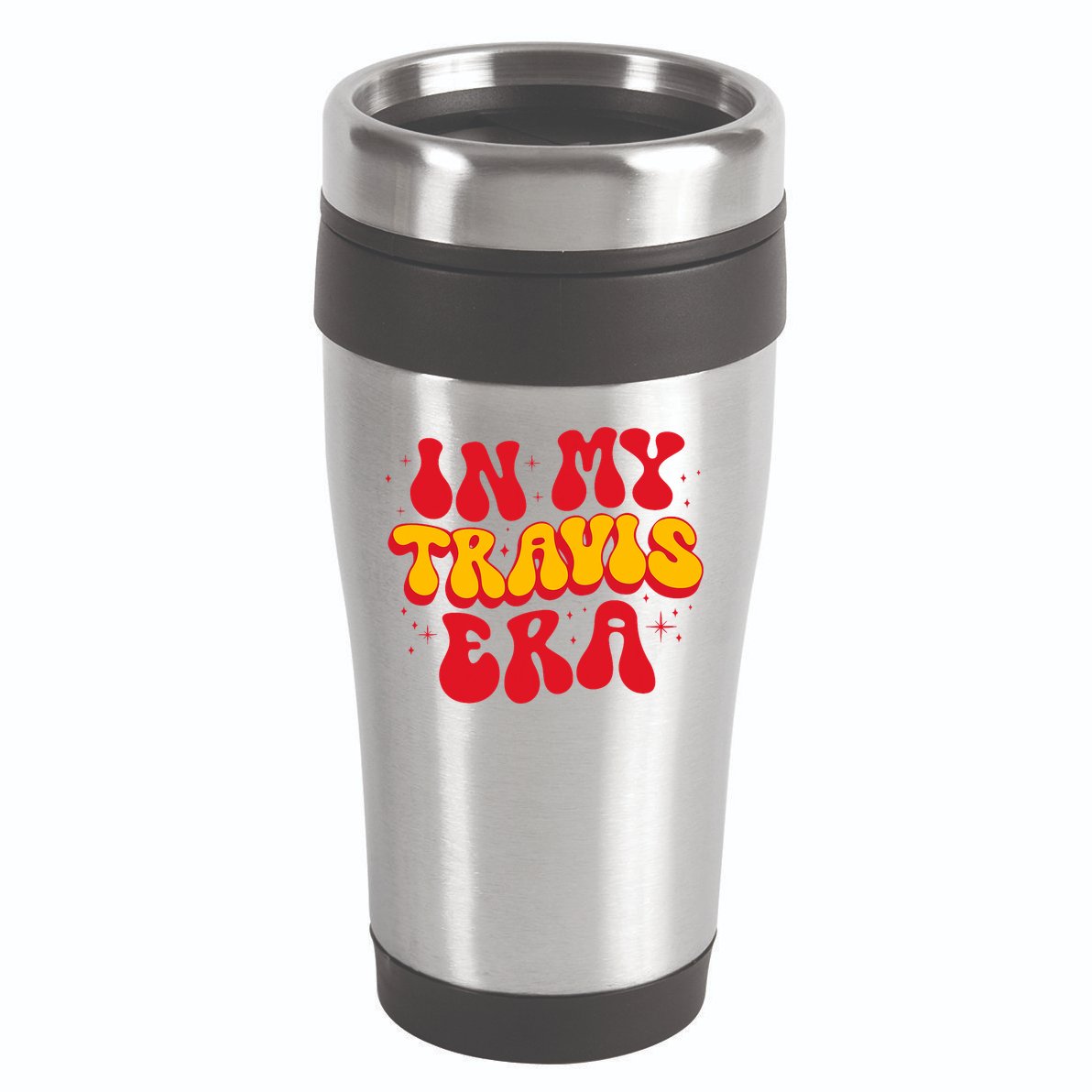 Retro In My Travis Era 16oz Travel Tumbler