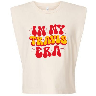 Retro In My Travis Era Garment-Dyed Women's Muscle Tee