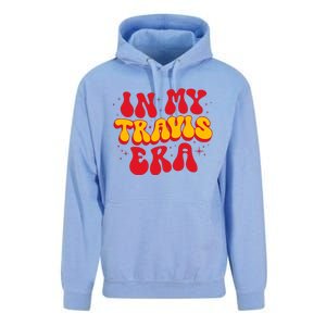 Retro In My Travis Era Unisex Surf Hoodie