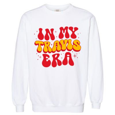 Retro In My Travis Era Garment-Dyed Sweatshirt