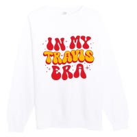 Retro In My Travis Era Premium Crewneck Sweatshirt